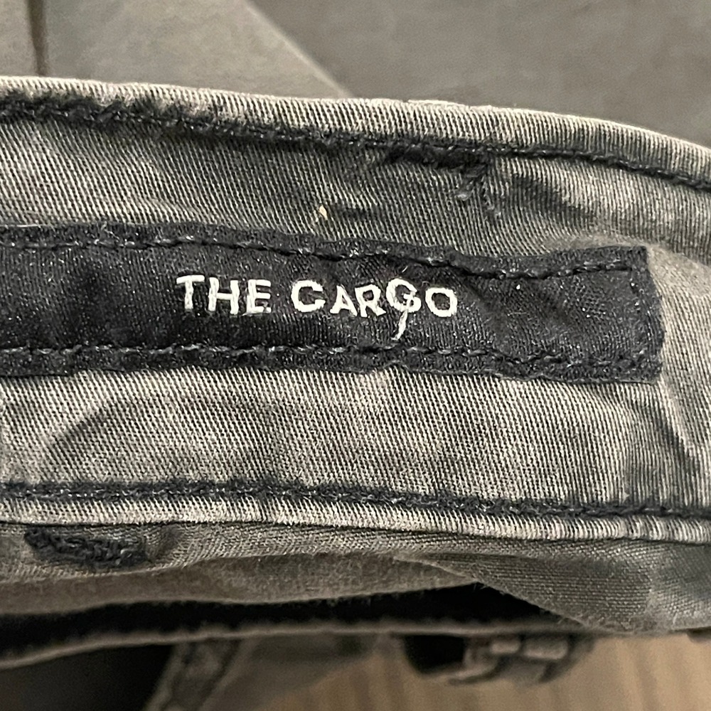 Lucky Brand The Cargo Gray Utility Pants Slim Straight Leg Womens Size 4 27 - Picture 7 of 13